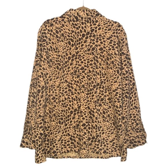 Women 18W Sag Harbor Button down Top - Picture 2 of 5